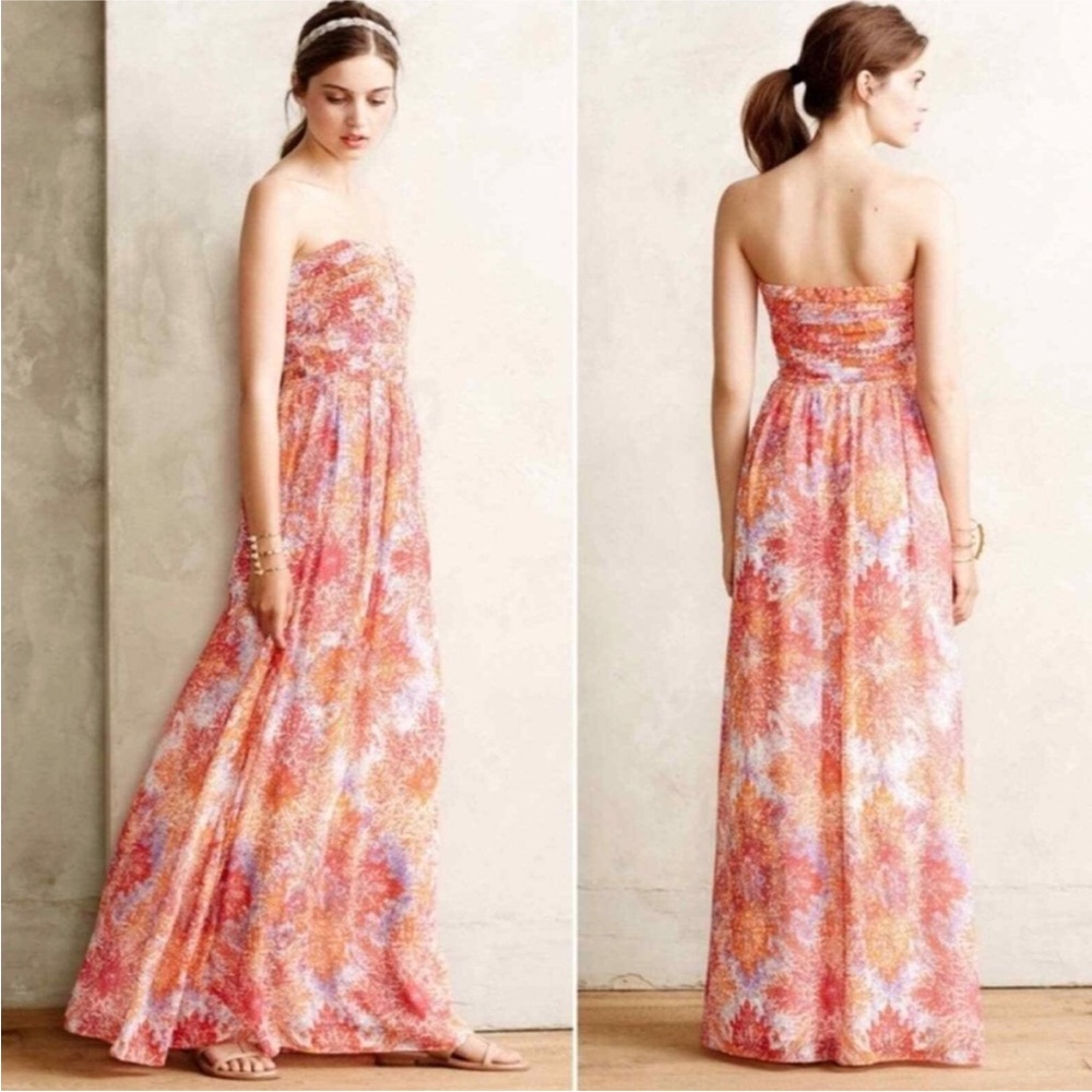 Moulinette Soeurs Anthropologie Vernalis Maxi Dress